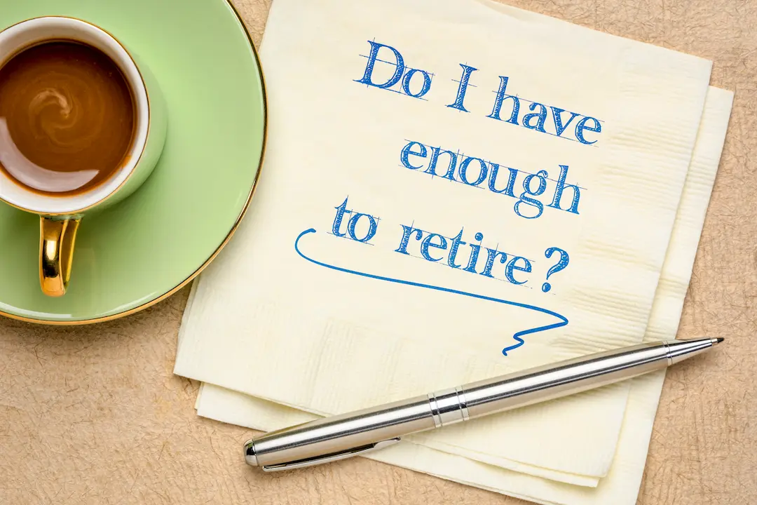 Why retirement planning is important do you have enough to retire image