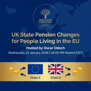 UK State Pension Changes for People Living in the EU – Webinar - Featured Image